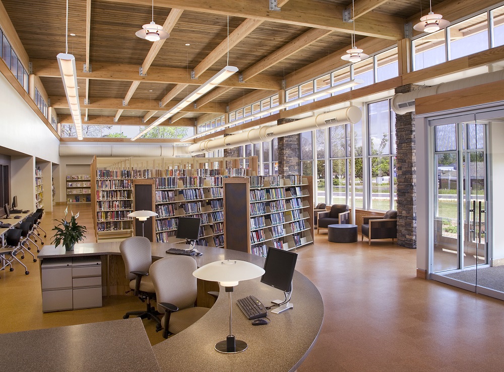 Etowah Library, Construction, Hendersonville NC
