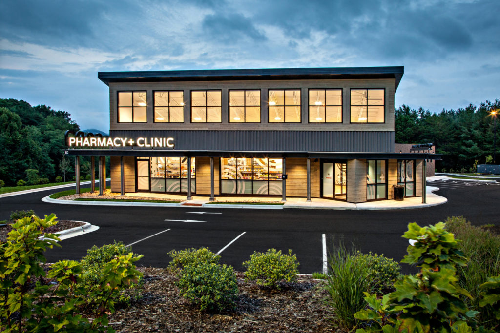 SONA Pharmacy & Clinic, Asheville NC General Contractor, Construction 