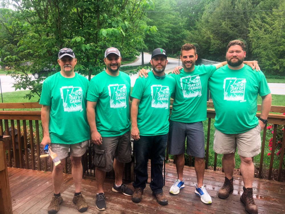Hendersonville Day Of Caring, Cooper Construction Company